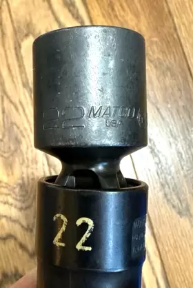 CUP22M6 MATCO TOOLS Impact Swivel Socket Wobble #2