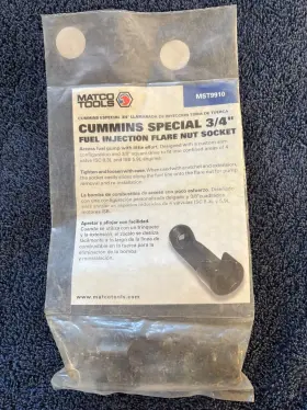 Matco Tools Mst9910 Cummins 3/4 Flare Nut Socket Mst 9910