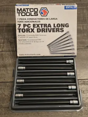 SATXL7R MATCO TOOLS Drive Torx Driver Bit Socket Set