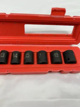 SBDP126V MATCO TOOLS Drive Point Shallow Impact Socket Set #3