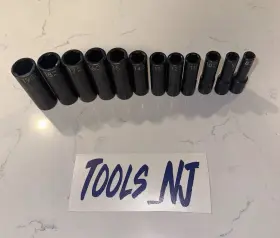 SBDPM126TA MATCO TOOLS Drive Point Impact Socket Set #2