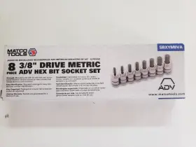 SBXYM8VA MATCO TOOLS Drive Hex Bit Socket Set