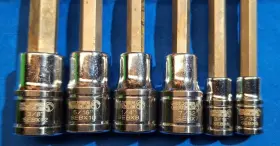SEBX12 MATCO TOOLS Shaft Hex Head Allen Socket Set #2