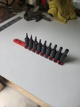 SKTRL8M MATCO TOOLS Drive Hex Allen Socket Set Impact