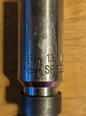 SP3930 MATCO TOOLS Spark Plug Swivel Extension Socket Drive #2