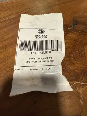 TS09MMEX MATCO Twist Socket Drive