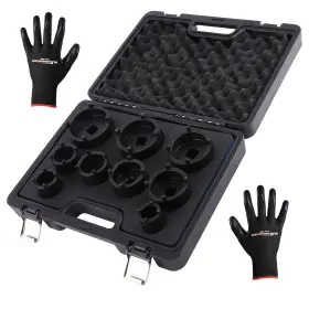 63FRYL MAXPEEDINGRODS Drive Grooved Lock Nuts Socket Set