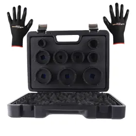 S6OEZ9 MAXPEEDINGRODS Drive Grooved Lock Nuts Socket Set