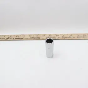 Milwaukee 045242566136 Deep Socket Chrome 6-point Metric 17mm X 3/8 Inch Drive
