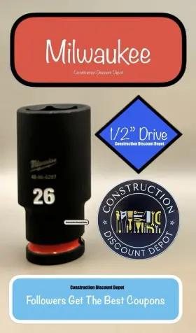 49-66-6287 MILWAUKEE Shockwave Impact Drive Socket
