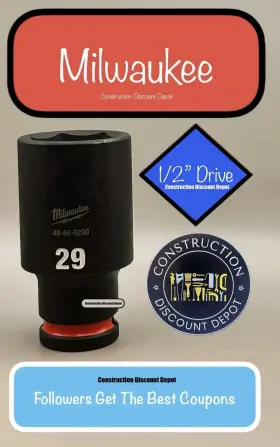 49-66-6290 MILWAUKEE Shockwave Impact Drive Socket
