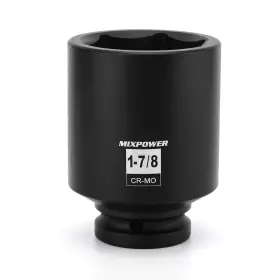 Mixpower Mt271 3/4 Inch Drive Deep Impact Socket Cr-mo 1-7/8 47.6mm