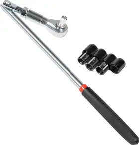 Mo-auto Moqp1152 64180 Actuator Motor Tool Set 5.5mm 7mm 8mm Socket And 1/4 Inch Square Drive Adapter
