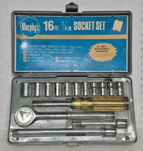 72416 Murphy Standard Socket Set