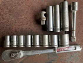 MS-41 MUSTANG Drive Socket Set Vanadium Steel