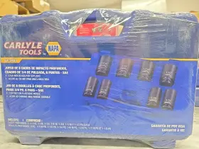 61-0401 NAPA CARLYLE Socket Set Impact