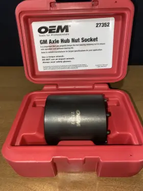 Oem 27352 Gm Axle Hub Nut Socket Rw5