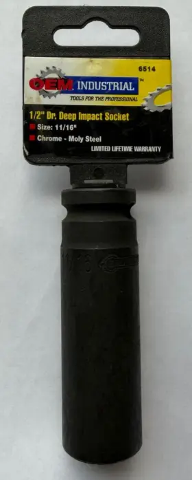 6514 OEM INDUSTRIAL TOOLS Pro Socket Moly Steel