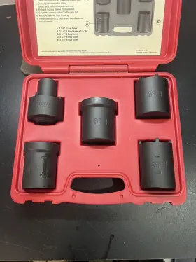 27174-U30 OEM TOOLS Drive Spindle Nut Locknut Axle Socket Set #2
