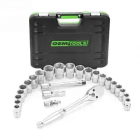 Oemtools 23995 26 Piece 1/2 Inch Ratchet And Socket Set