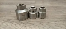 Otc Tools S-134 Vintage Owatonna 1/2 Inch Drive 8-point Socket Usa Lot Of 3