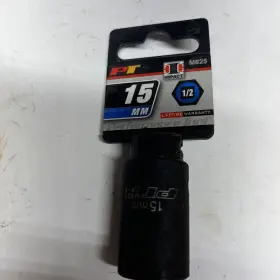 Performance Tool M825 1 2in Dr 15mm 6pt Impact Socket