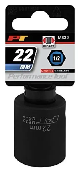 M832 PERFORMANCE TOOL Point Impact Socket