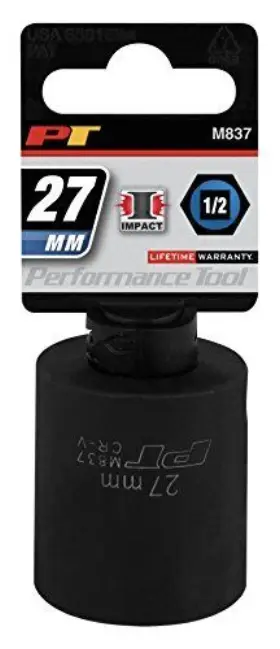M837 PERFORMANCE TOOL Impact Socket Pack