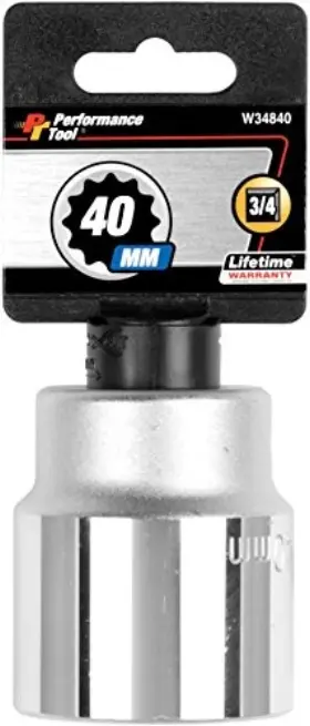 W34840 PERFORMANCE TOOL Drive Point Standard Socket
