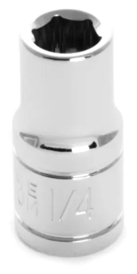 Performance Tool W36008 1/4 Inch Drive 6pt Socket Performance Tool W36008 1/4 Inch Drive 6pt Socket