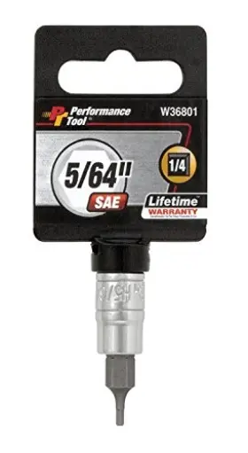 W36801 PERFORMANCE TOOL Hex Bit Socket