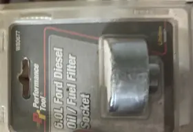 W80677 PERFORMANCE TOOL Diesel Oil Fuel Filter Socket Ford