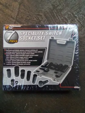 Performance Tool W89333 7-piece Specialty Switch Socket Set #339
