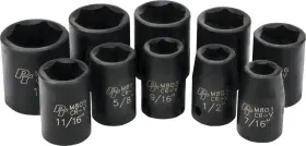 M592DB PERFORMANCE TOOLS Impact Socket Set Shallow