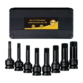 PB21108 PGROUP Drive Allen Impact Socket Set Hex