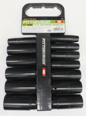 69560 PITTSBURGH Drive Impact Socket Set