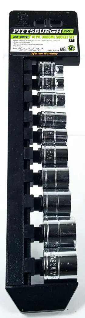 67923 PITTSBURGH AUTOMOTIVE Pro Drive Socket Set Point