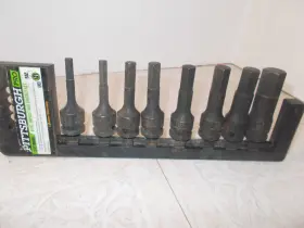 67893 PITTSBURGH PRO Drive Impact Hex Socket Set #2