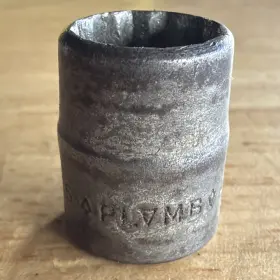Plomb Wf15 7/16 Inch Shallow Socket 9/32 Drive 12 Point Wf-15 Plvmb Plumb Vintage Usa