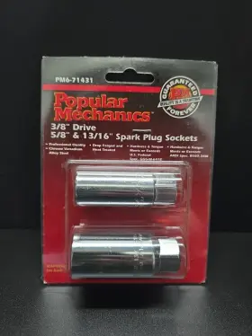 PM6-71431 POPULAR MECHANICS Drive Spark Plug Socket Set