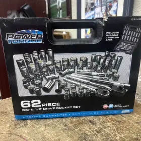 Power Torque Gm4218 62-piece Mechanics Tool Set New Power Torque Gm4218 62-piece Mechanics Tool Set New