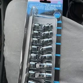 Power Torque Gm4269 3/8 Inch Drive 10pc Metric Universal Socket Set 12pt 10-19mm Power Torque Gm4269 3/8 Inch Drive 10pc Metric Universal Socket Set 12pt 10-19mm