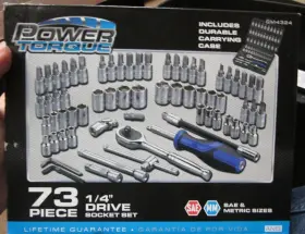 GM4324 POWER TORQUE Drive Socket Set
