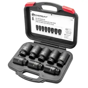 647883 POWERBILT Axle Nut Socket Drive Point Kit