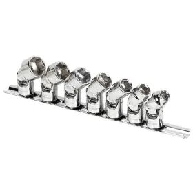 Powerbuilt 642163 New 7 Piece 3/8 Inch Dr. Sae Universal Socket Set -