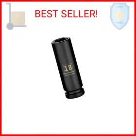 Powerbuilt 647187 1/2 Inch Dr. 18mm Deep Impact