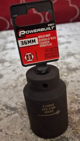 648472 POWERBUILT Axle Nut Sockets Drive