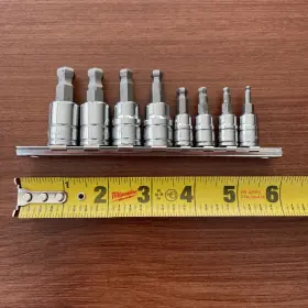 CR-V3-10 POWERBUILT Internal Hex Allen Socket Set