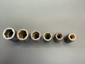 84H4870 POWRKRAFT Drive Impact Socket Set Standard #2