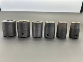 84H4870 POWRKRAFT Drive Impact Socket Set Standard